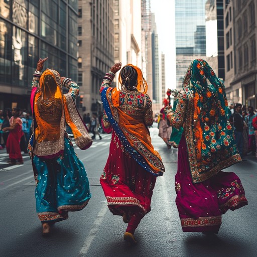 A vibrant instrumental combining the raw energy of city life with the infectious beats of bhangra. Punchy dhol drums and dynamic electronic elements create a unique, celebratory, and edgy auditory experience.