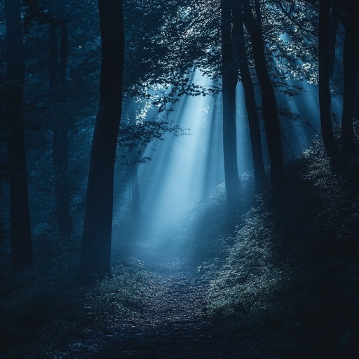 This piece features ambient soundscapes and soft electric piano, guiding listeners through peaceful nocturnal environments and contemplative moods.