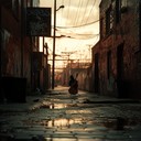 instrumental garage song evoking nostalgia with raw, gritty guitar riffs