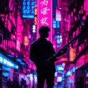 guitar riffs echoing through urban skyscrapers