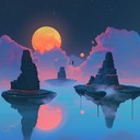 **tranquil and uplifting melodies creating a dreamlike soundscape**