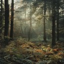 tranquil melodies invoking serene woodland imagery and peace
