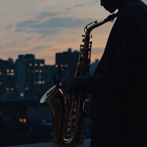 Merging the pulse of the modern city with the fluid melodies of jazz, this piece captures both the dynamic spirit of urban life and the expressive power of music.