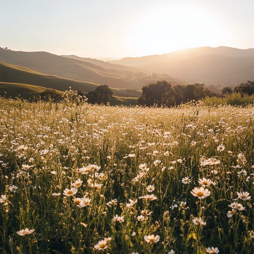 This piece captures the essence of a peaceful summer day in expansive meadows. The symphonic elements blend softly with rock instrumentation to wrap listeners in a serene auditory blanket. The strings and guitars create a lush, peaceful landscape, ideal for calm introspection or meditative moments. This piece captures the essence of a peaceful summer day in expansive meadows. The symphonic elements blend softly with rock instrumentation to wrap listeners in a serene auditory blanket. The strings and guitars create a lush, peaceful landscape, ideal for calm introspection or meditative moments.