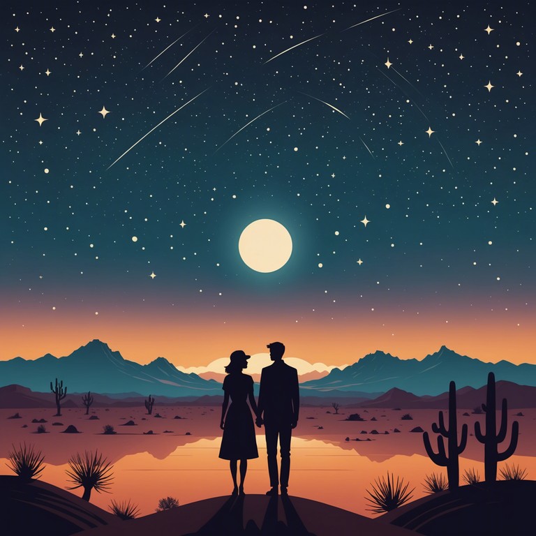 A deeply emotional composition featuring traditional middle eastern instruments evoking a sense of love and longing under a star covered desert sky. The song merges eastern musical heritage with a romantic mood, creating an evocative soundscape perfect for reflective moments or romantic evenings.