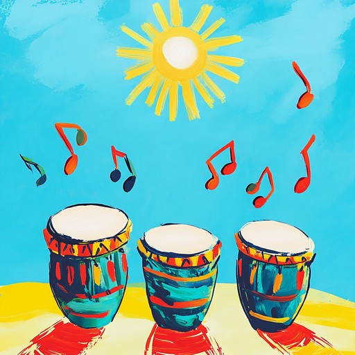 A lively instrumental calypso piece that captures the essence of liberation through energetic steel drum melodies, pulsating percussion, and vibrant rhythms, evoking the joyous spirit of freedom and cultural celebration.