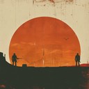 a slow, atmospheric western track that builds tension