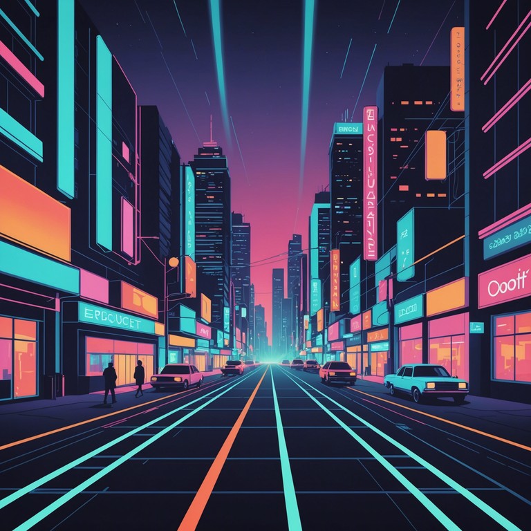 This track is designed to encapsulate the exhilarating essence of city nightlife with its pulsating rhythms and deep, emotional undertones, inspired by the sparkle and rush of neon lit streets. The electrifying ambiance is enhanced by the subtle yet passionate synth patterns, creating a soundscape that feels both modern and timeless.