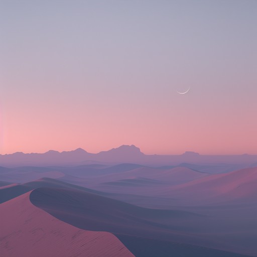 Experience an ethereal journey through sacred desert landscapes, combining traditional middle eastern instruments with ambient electronic textures. Layered with haunting echoes, this spiritual fusion piece evokes a sense of ancient mysticism and modern serenity. A captivating blend for meditation and introspective moments.