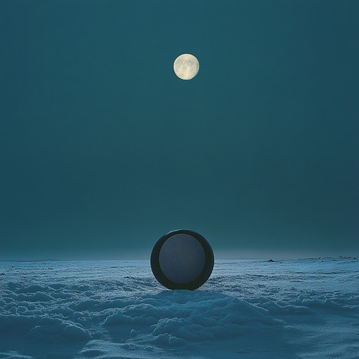 Visualize being alone with the cosmos, where every soft tap on the hang drum resonates with the whispered secrets of the universe, sparking a deep, reflective state within the listener.
