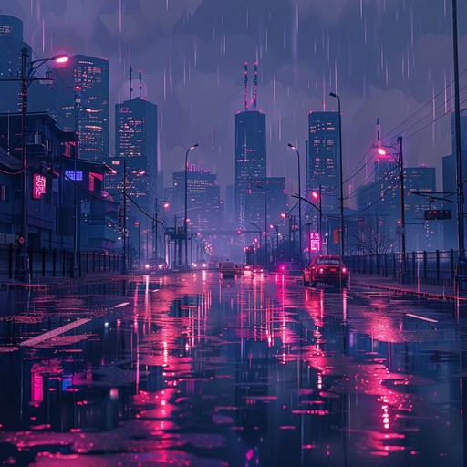 Pulsating through the night, this track merges intense trap rhythms with ambient city sounds. Featuring deep 808s and quick hi hats, it encapsulates the nocturnal vitality and grit of urban life.