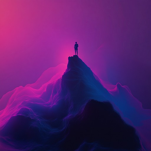 A powerful instrumental idm track featuring intricate beats and soaring melodies, symbolizing the triumph of innovation and the human spirit