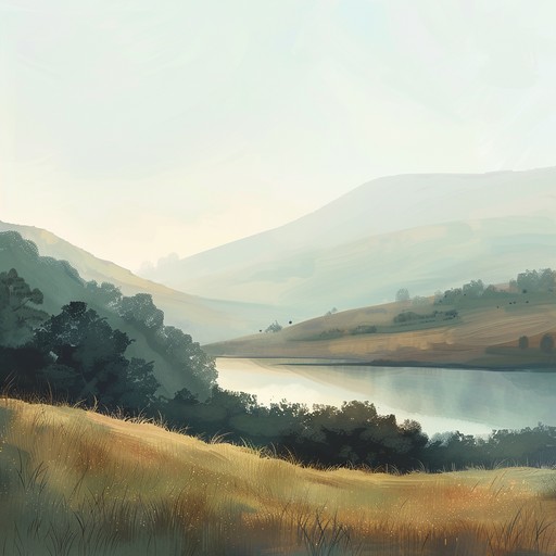 This peaceful piano melody intertwines with inspiring orchestral layers, conjuring the beauty of a serene morning awakening the world. Beginning with a delicate piano theme, it gradually introduces warm string harmonies and flute accents, portraying a heartfelt sense of hope and renewal. The composition invites listeners to breathe, reflect, and embrace the possibilities of a new day.
