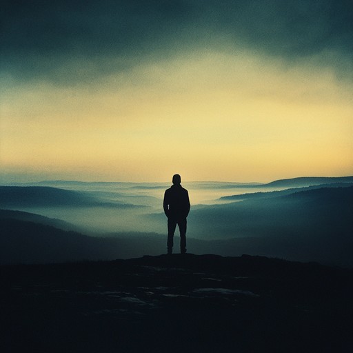 An instrumental melancholic pop composition that weaves together gentle piano motifs and atmospheric synth layers to create a soundscape of reflective sorrow. The track journeys through waves of emotion, from quiet introspection to a powerful chorus filled with yearning, encapsulating the pain and beauty of lost love.