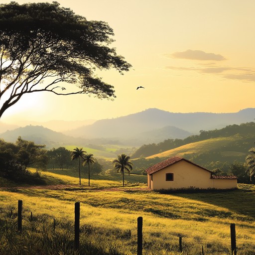 A soothing instrumental capturing the essence of brazilian country life, with serene guitar rhythms evoking images of sunlit fields and quiet rural evenings. Ideal for those seeking relaxation and a touch of nostalgia