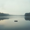 serene melody evokes peaceful morning lake