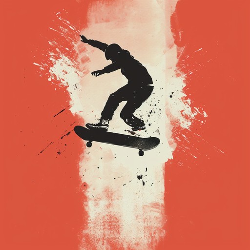 This high-energy skatecore song is perfect for shredding the streets and skate parks. With its rapid, driving beat and aggressive guitar riffs, it captures the raw intensity and rebellious spirit of skateboarding culture. The track features a relentless assault of distorted power chords, pounding drums, and gritty basslines that will get your heart racing and your adrenaline pumping. It's a no-holds-barred anthem for fearless skaters who live life on the edge and never back down from a challenge.