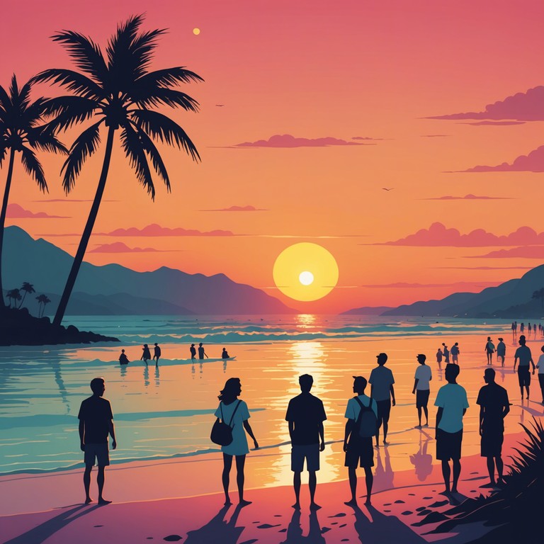 This track merges the pulsating energies of edm with the rhythmic allure of reggaeton, creating a perfect summer party anthem. With heavy bass lines and catchy melodic hooks, it evokes the feeling of a beach party at sunset. The use of synthesizers adds to the electronic feel, making it both danceable and atmospheric.