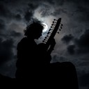 eerie sitar melodies echo through a haunting indian night.