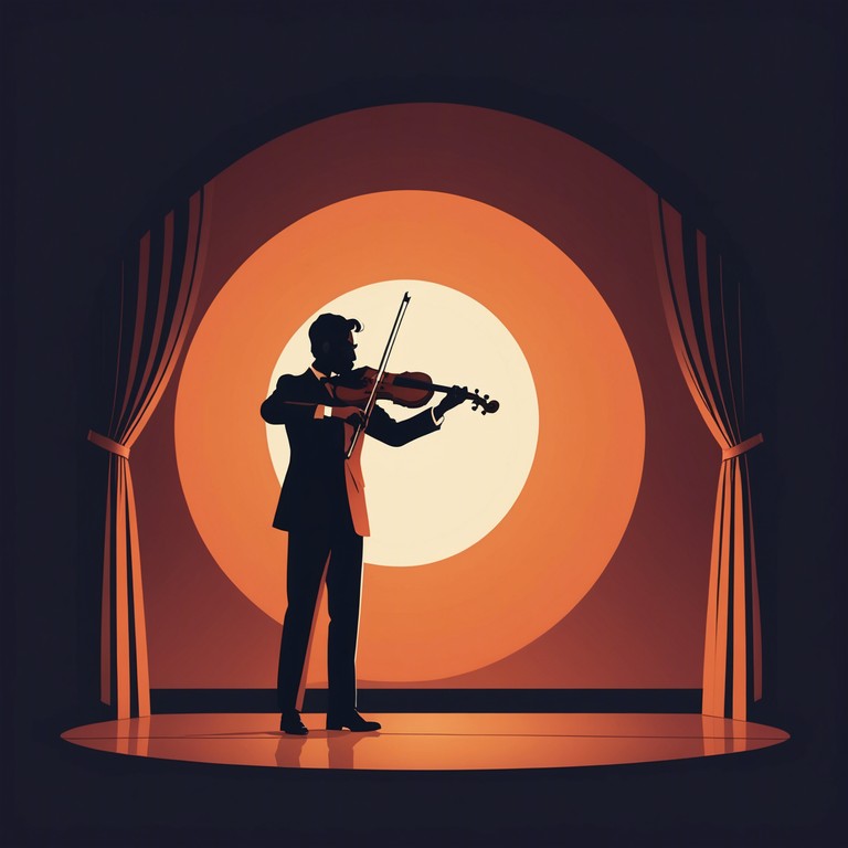 A sophisticated violin piece exhibiting a spirited and explosive character, perfect for demonstrating virtuosic skill and emotional depth in a modernized capriccio style. The melody rapidly twists and turns, offering a thrilling journey that melds classical refinement with exhilarating speed. This track promises a captivating auditory experience, emphasizing swift movements and intricate compositions that showcase the violin's dynamic capabilities.