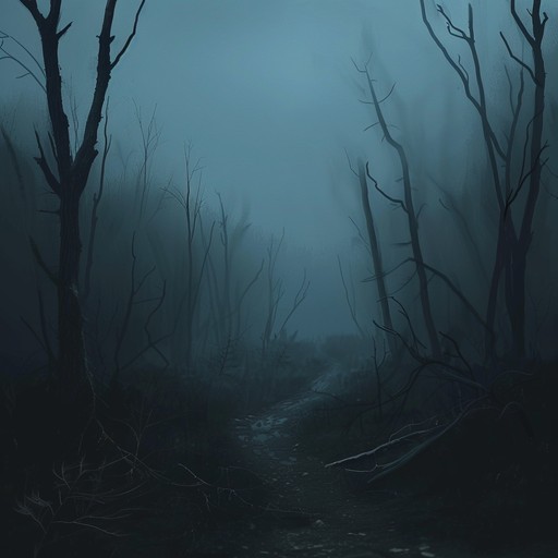 Imagine walking down a deserted, shadowy pathway at twilight, with creepy whispers and eerie sounds surrounding you, making every step more terrifying than the last.