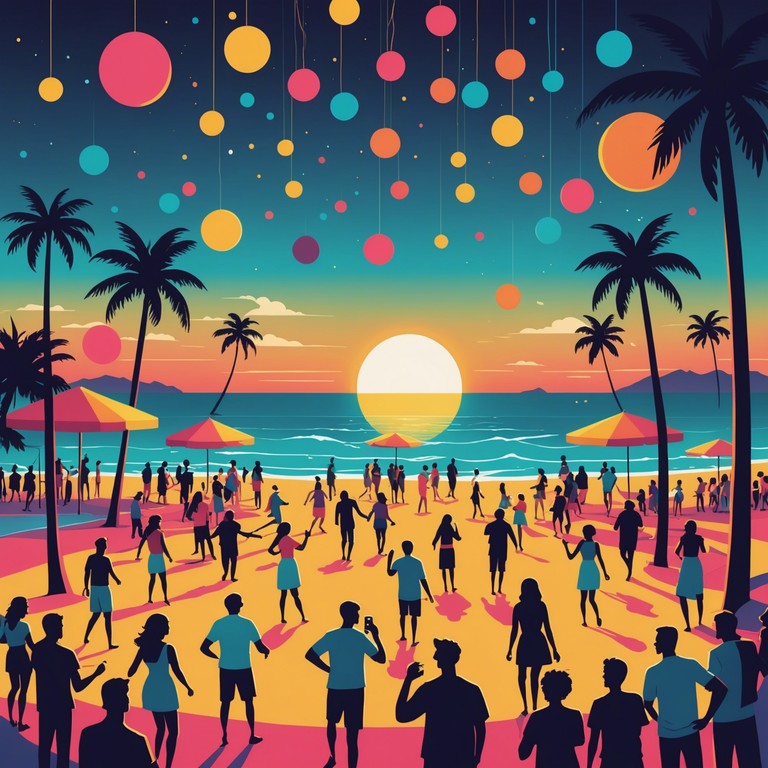 A high energy, vibrant track perfect for invigorating summer dance parties, featuring infectious beats and a joyful atmosphere. This piece combines rhythmic precision with playful melodic elements to keep the dance floor moving.