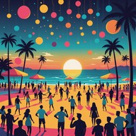 upbeat dance track for summer parties