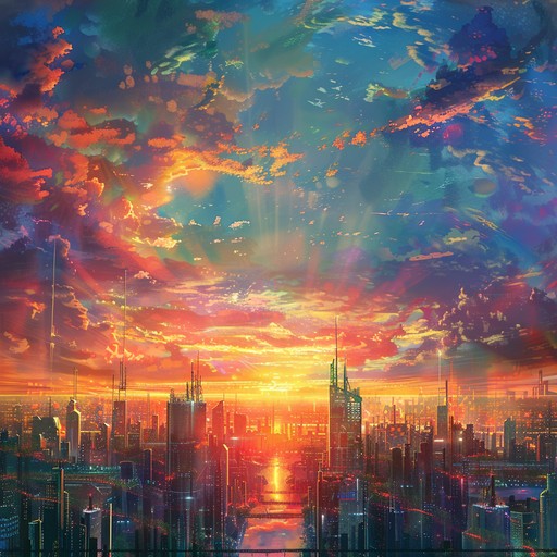 Shimmering future dreams combines bright electronic beats and melodic synths to evoke feelings of hope and future possibilities. It's an energetic track that inspires and uplifts with every note.