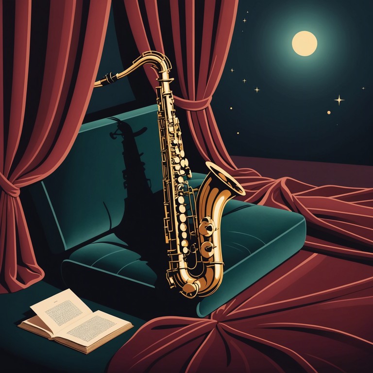 Let the smooth jazz saxophone transport you to an evening filled with romance and quiet passion. The gentle melodies create a perfect backdrop for a night of deep connection and tender moments.