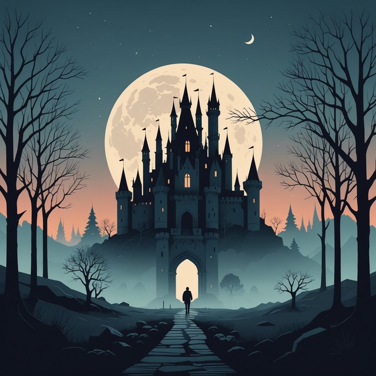 This piece evokes a gothic atmosphere with its chilling, ethereal soundscapes crafted using an electric violin. The music navigates through the shadows of a long abandoned castle, where every echo tells a story of desolation and timeless intrigue