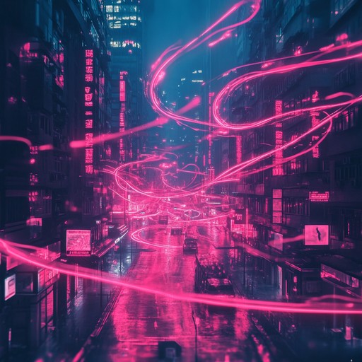 An instrumental track that takes listeners on a dreamlike journey through shimmering synth landscapes, pulsing beats, and ambient textures, evoking the feeling of wandering through neon lit cityscapes under starlit skies.