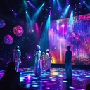 funky theatrical vibes with a cosmic twist, captivating soundtrack