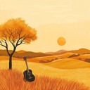 soothing instrumental depicts peaceful evening in brazilian countryside