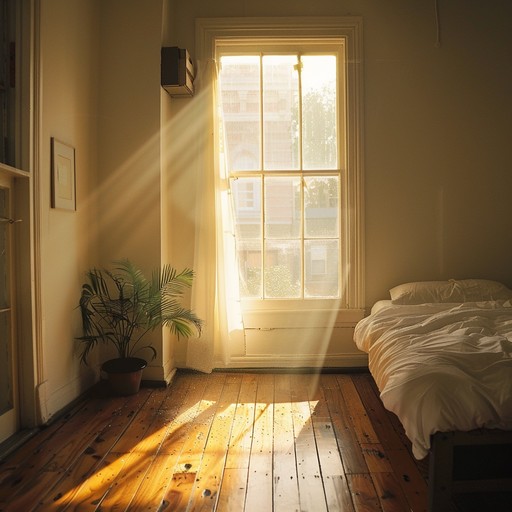 Imagine yourself waking up on a sunny morning, the first rays of light streaming through the window. This instrumental track encapsulates that feeling with its catchy and cheerful melodies. The gentle strumming of the acoustic guitar combined with bright synth layers and subtle percussion creates a feel good bedroom pop anthem that radiates positivity. The dynamic shifts keep the energy lively, making it perfect for a refreshing start to your day.