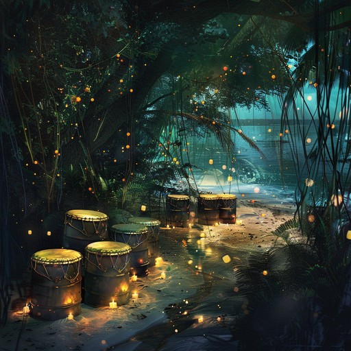 Experience the fusion of mystical reggaeton rhythms with enchanting tropical instruments, creating an entirely unique soundscape that'll make you dance and ponder.