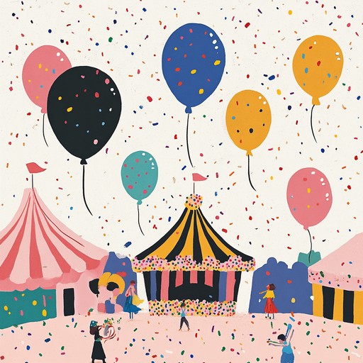 A joyous track that transports listeners to a whimsical fairground with lively calliope melodies and enchanting harmonies