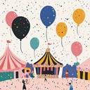 an upbeat instrumental capturing magic of a whimsical carnival