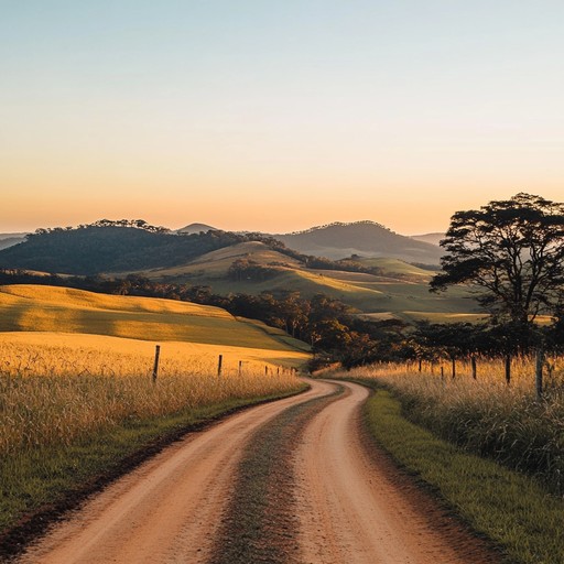 An uplifting instrumental sertanejo piece that musically journeys through golden fields, capturing the tranquility and vastness of brazil's countryside, filled with heartfelt melodies and traditional harmonies