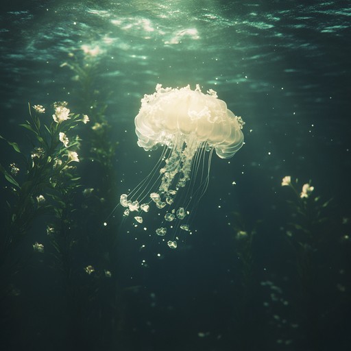 Experience the soothing ebb and flow of tranquil bass waves paired with tender drum rhythms. This track evokes underwater peace and the serene, mesmerizing life of the deep blue sea.