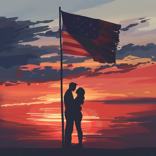 A heartwarming instrumental piece blending love and patriotism, featuring gentle piano melodies and sweeping orchestral arrangements. This track evokes a sense of deep affection for both a significant other and the homeland, creating a stirring and emotional experience. Ideal for celebrations of national pride or intimate moments.