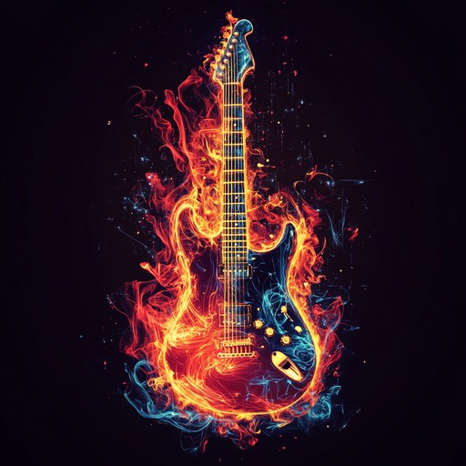 A high energy instrumental track combining groovy basslines, funky rhythms, and hard hitting metal guitar riffs, creating a powerful and captivating soundscape.