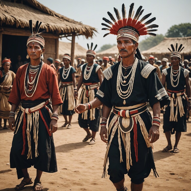 Feel the ground shake underfoot as this track takes you on a journey through ancient civilizations, where every beat of the djembe connects deeply with ancestral spirits, embodying their energy and wisdom in a modern rhythmic celebration.