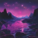 ethereal 80s synth with dreamy, cosmic textures.