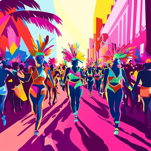 An upbeat instrumental piece that blends vibrant samba rhythms with cheerful melodies, evoking the joy and freedom of dancing through colorful carnival streets under the sun.