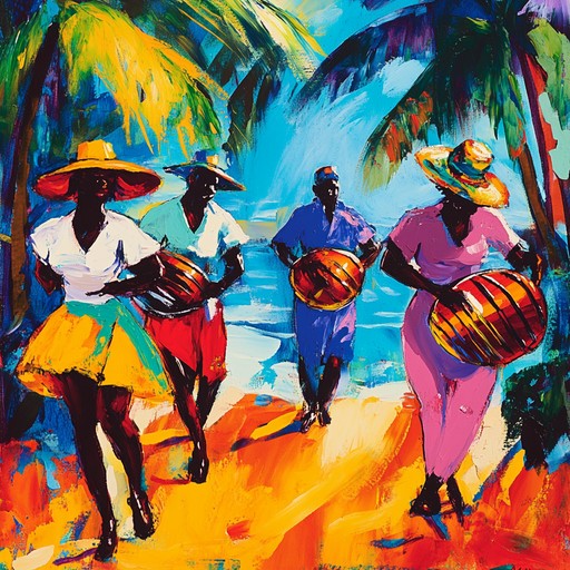 Feel the excitement and suspense of a caribbean carnival through vibrant calypso rhythms, keeping you dancing and thrilled