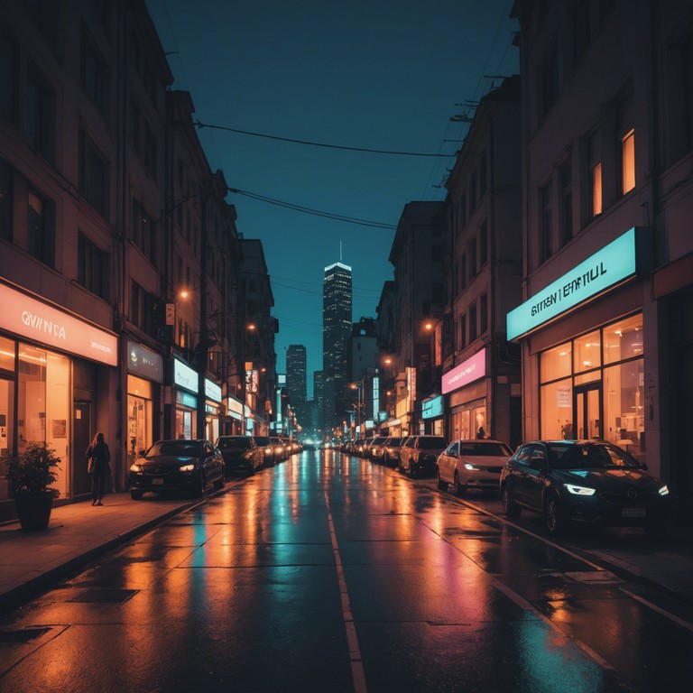 An alternative take on the summer night theme, this track exudes the smoothness of a night drive through a lit urban landscape, with the same joyful phonk style but adding more urban textures and shimmering synths.