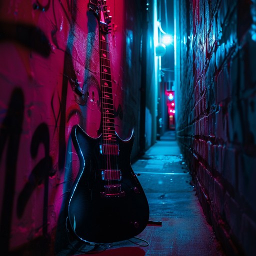 Get lost in a dark yet groovy rhythm, where haunting gothic tones meet lively funk beats. The electric guitar’s riffs interweave with atmospheric backgrounds, creating a captivating and unique instrumental journey.