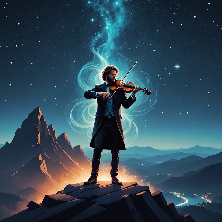 An expansive symphonic piece that captures the essence of achieving a miraculous victory. It starts with a gentle and otherworldly violin melody that slowly evolves into a full orchestral blast, symbolizing emergence and conquest.