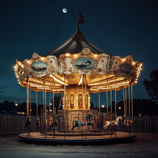 This instrumental waltz captures the faded glory of a bygone carnival era. The soft accordion leads, layered with orchestral undertones, tell a story filled with longing and bittersweet memories, invoking a  compelling sense of nostalgia.