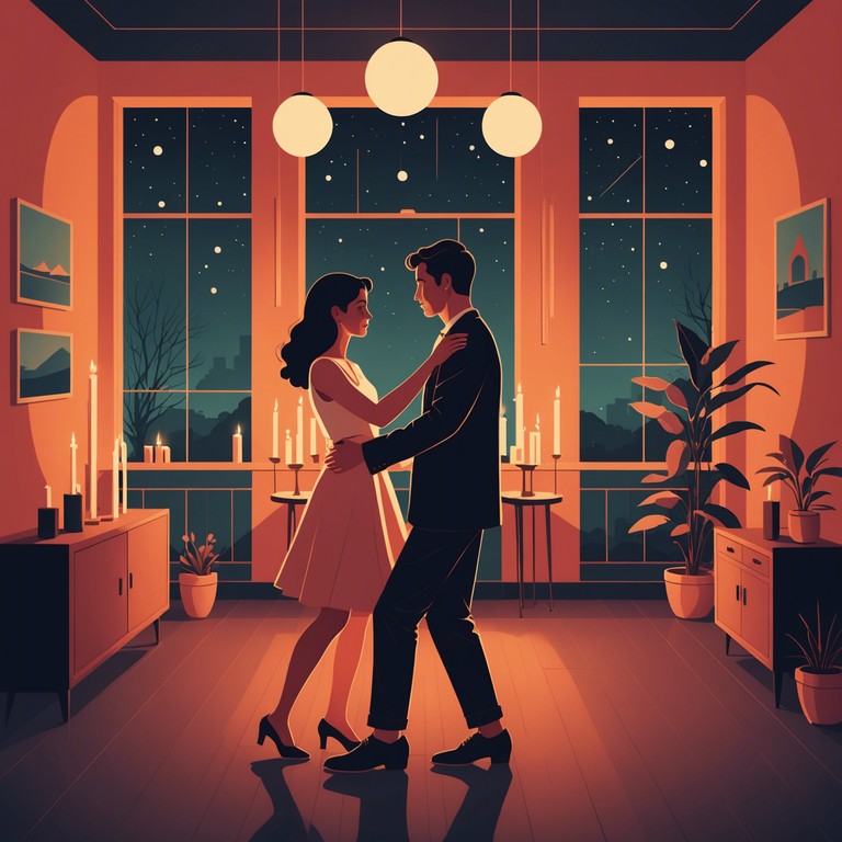 This track blends traditional mambo with seductive, slow tempo beats, creating a sultry atmosphere perfect for late night dance sessions. The sensuous rhythms carry a tantalizing whisper of romance and allure, ideal for an intimate setting